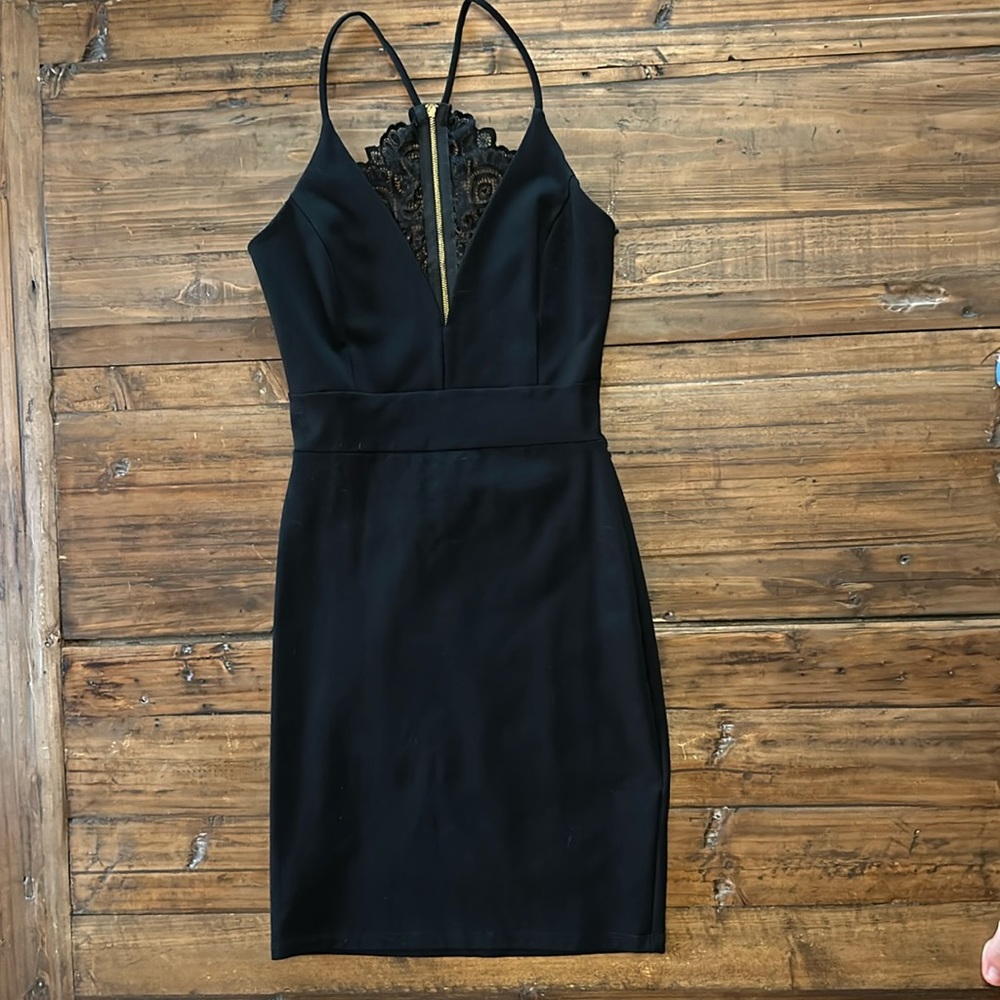 Black party dress